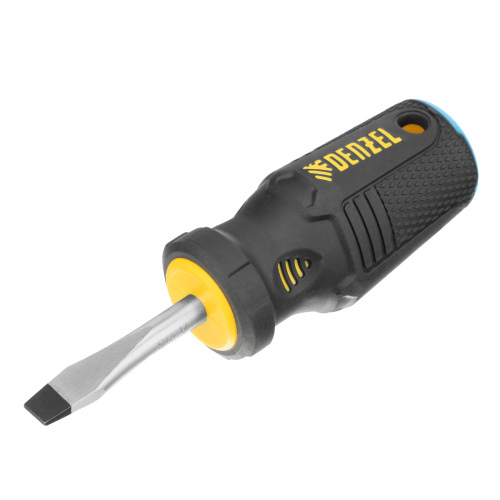 Отвертка SL6x38 мм, CrV, трехкомпонентная рукоятка Denzel по ценам производителя в Екатеринбурге с доставкой по всей России
