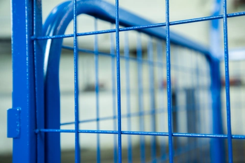 Тележка платформенная TOR ТП-2С (600х900) с бортами из сетки и двумя ручками (колеса 160 мм) по ценам производителя в Екатеринбурге с доставкой по всей России