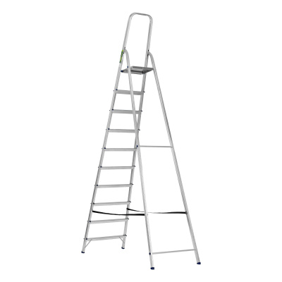 Стремянка, 10 ступеней, алюминиевая, Сибртех по ценам производителя в Екатеринбурге с доставкой по всей России
