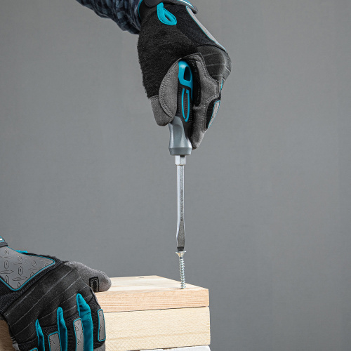 Отвертка SL5.5 x 100 мм, S2, трехкомпонентная рукоятка Gross по ценам производителя в Екатеринбурге с доставкой по всей России