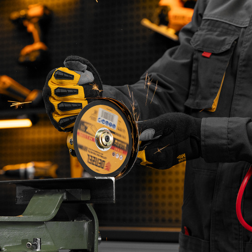 Пневматическая углошлифовальная машина AG125, 11000 об/мин, 125 мм, 186 л/мин Denzel по ценам производителя в Екатеринбурге с доставкой по всей России