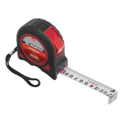 Рулетка Strong,7,5 м х 25 мм,обрезиненный корпус Matrix по ценам производителя в Екатеринбурге с доставкой по всей России