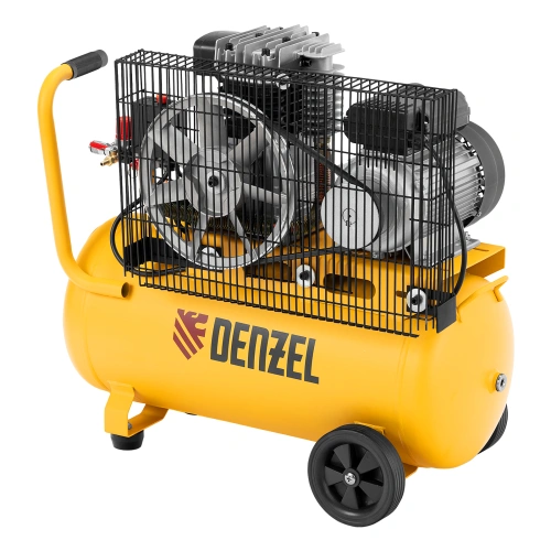 Компрессор воздушный BCI2300/50, ременный привод, 2.3 кВт, 50 литров, 400 л/мин Denzel по ценам производителя в Екатеринбурге с доставкой по всей России