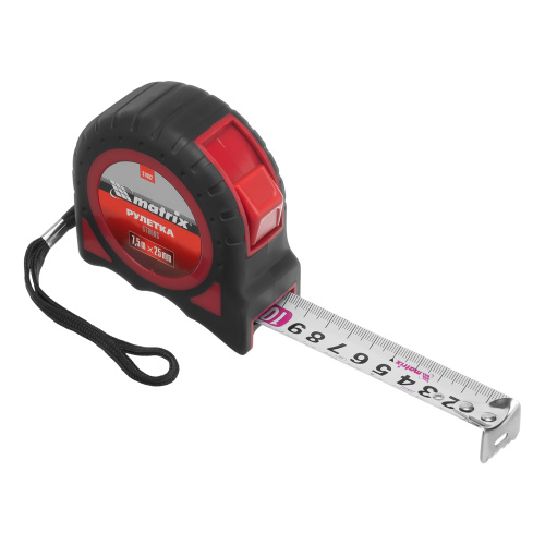 Рулетка Strong,7,5 м х 25 мм,обрезиненный корпус Matrix по ценам производителя в Екатеринбурге с доставкой по всей России