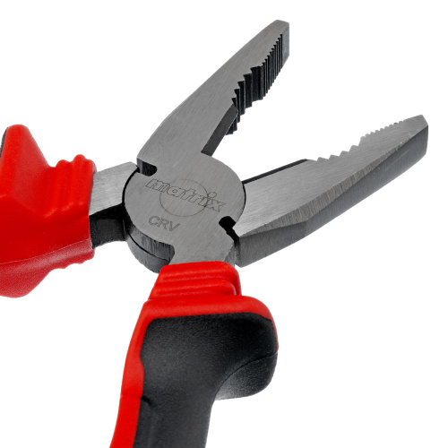 Плоскогубцы комбинированные, 180 мм, хром-ванадий, двухкомпонентные рукоятки Matrix по ценам производителя в Екатеринбурге с доставкой по всей России