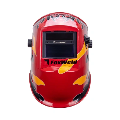 Маска сварщика КОРУНД-2 "огонь" (ф-р 7100V, пр-во FoxWeld/КНР),без коробки по ценам производителя в Екатеринбурге с доставкой по всей России