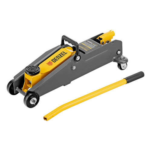 Домкрат гидравлический подкатной, 2 т, 135-385 мм Denzel по ценам производителя в Екатеринбурге с доставкой по всей России