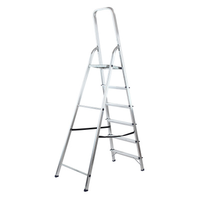 Стремянка усиленная, 6 ступеней, алюминиевая, MTX по ценам производителя в Екатеринбурге с доставкой по всей России