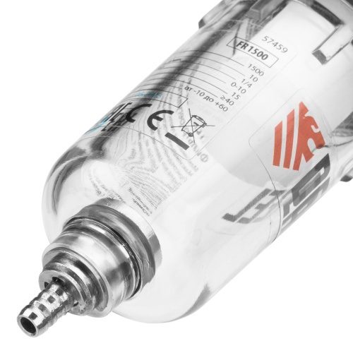Фильтр-регулятор FR1500, 10 бар, 1500 л/мин, 1/4" Denzel по ценам производителя в Екатеринбурге с доставкой по всей России