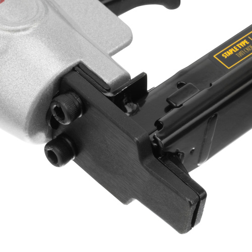 Степлер пневматический PS8016 для прямоугольных скоб 21GA от 6 до 16 мм Denzel по ценам производителя в Екатеринбурге с доставкой по всей России