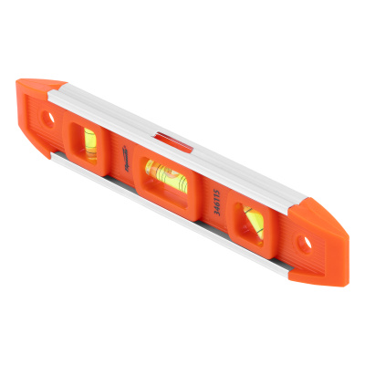 Уровень усиленный, 235 мм, 3 глазка, пластмассовый "Торпедо" (IV) Sparta по ценам производителя в Екатеринбурге с доставкой по всей России