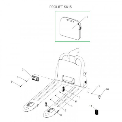 Аккумуляторная батарея 24В 20Ач Li-ion для тележек SD15L/SK15 по ценам производителя в Екатеринбурге с доставкой по всей России