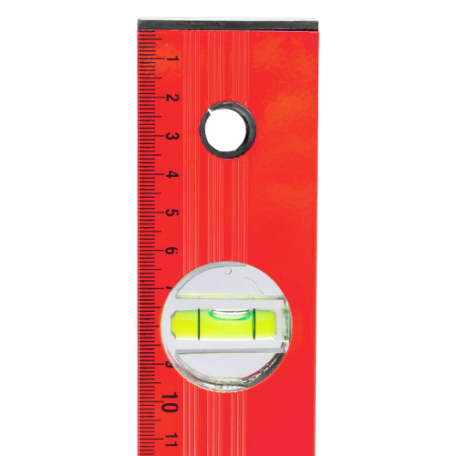 Уровень алюминиевый, 2000 мм, 3 глазка, красный, линейка Matrix по ценам производителя в Екатеринбурге с доставкой по всей России