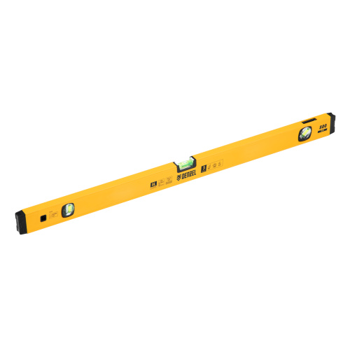 Уровень алюминиевый, магнит, фрезерованный, 3 глазка (1 зеркал.) 0,5 мм/м, 800 мм Denzel по ценам производителя в Екатеринбурге с доставкой по всей России