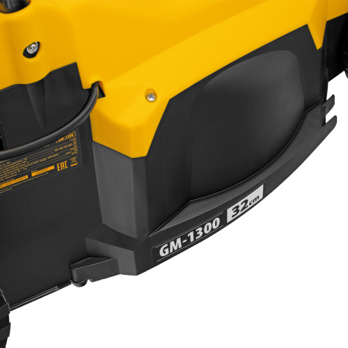 Газонокосилка электрическая GM-1300, 1300 Вт, шир. 32 см, 5 уров., травосб. 35 л Denzel по ценам производителя в Екатеринбурге с доставкой по всей России
