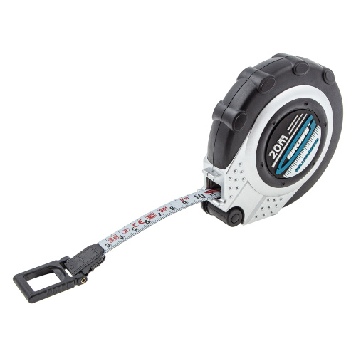 Рулетка геодезическая 20 м х 13 мм, закрытый корпус, металлическая лента, нейлон Gross по ценам производителя в Екатеринбурге с доставкой по всей России