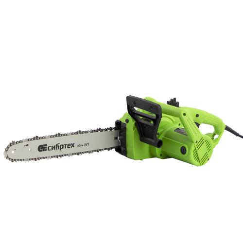 Пила цепная электрическая ПЦЭ-2000П с поперечным двигателем, 2.0 кВт, 16'' (40 см) Сибртех по ценам производителя в Екатеринбурге с доставкой по всей России