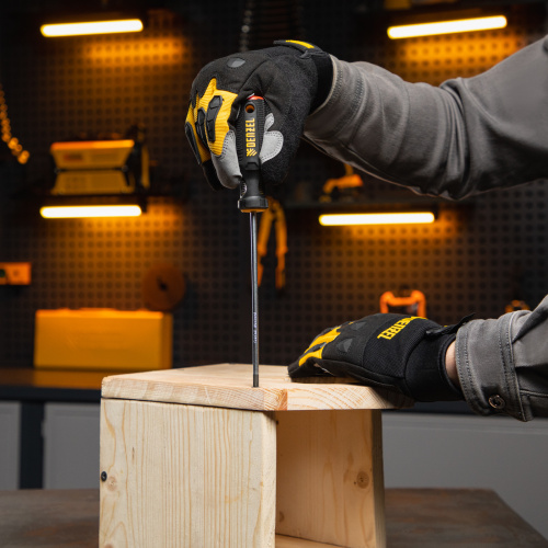 Отвертка PH1х150 мм, CrV, трехкомпонентная рукоятка Denzel по ценам производителя в Екатеринбурге с доставкой по всей России