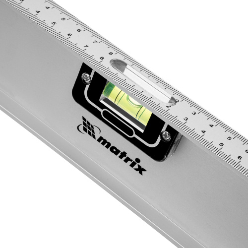 Уровень алюминиевый "Рельс", 800 мм, 3 глазка (1 поворотный) Matrix по ценам производителя в Екатеринбурге с доставкой по всей России