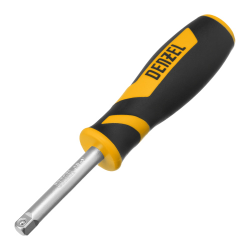 Набор инструментов, 1/2", 1/4", CrV, S2, пластиковый кейс, 64 предмета Denzel по ценам производителя в Екатеринбурге с доставкой по всей России