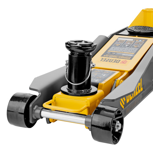 Домкрат гидравлический подкатной, 2/3 т, 98-770 мм, быстрый подъем, низ. подхват, проф, SUV Denzel по ценам производителя в Екатеринбурге с доставкой по всей России