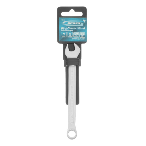 Ключ комбинированный 9 мм, CrV, холодный штамп Gross по ценам производителя в Екатеринбурге с доставкой по всей России