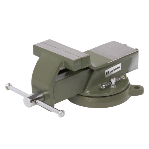 Тиски слесарные, 100 мм, стальные, поворотные Сибртех по ценам производителя в Екатеринбурге с доставкой по всей России