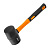 Киянка резиновая, 680 г, черная резина, фибергласовая рукоятка Sparta по ценам производителя в Екатеринбурге с доставкой по всей России