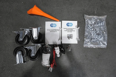 Генератор дизельный 7,0 кВт 220В с электростартером и колесами TOR KM7000D по ценам производителя в Екатеринбурге с доставкой по всей России