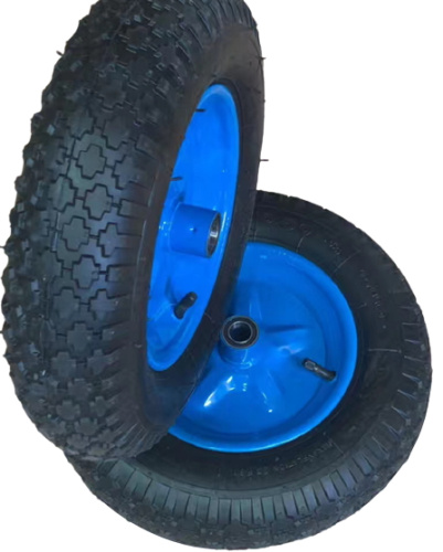 Колесо пневматическое резиновое 370 мм 3.50-8 (подшипник 20 мм) по ценам производителя в Екатеринбурге с доставкой по всей России