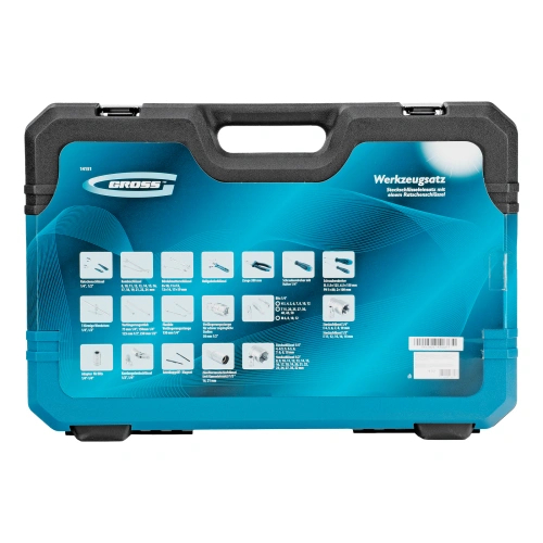 Набор инструментов, 1/4", 1/2", CrV, 120 зубьев, 101 предмет Gross по ценам производителя в Екатеринбурге с доставкой по всей России