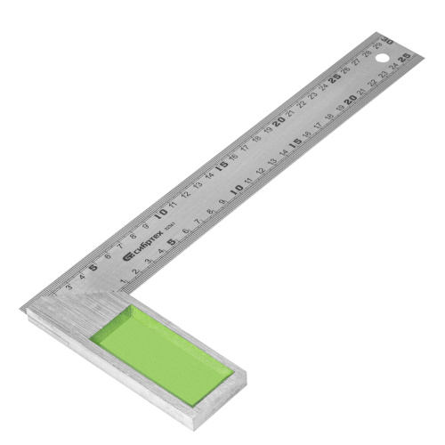 Угольник, 300 мм, металлический Сибртех по ценам производителя в Екатеринбурге с доставкой по всей России