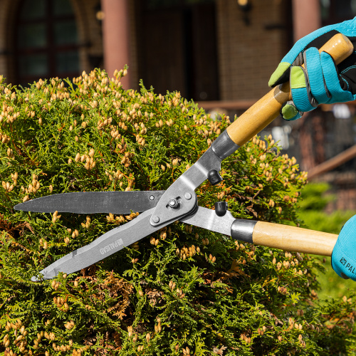 Кусторез, 520 мм, волнистые лезвия, деревянные рукоятки, Palisad по ценам производителя в Екатеринбурге с доставкой по всей России