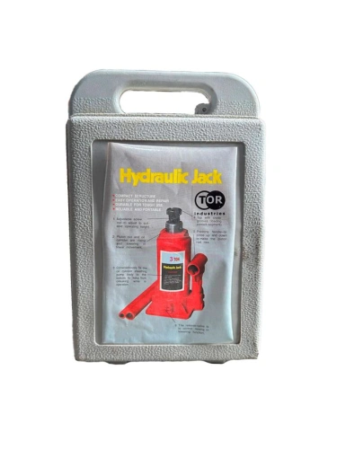 Домкрат гидравлический TOR ДГ-3 г/п 3,0 т (в пластиковом кейсе) по ценам производителя в Екатеринбурге с доставкой по всей России