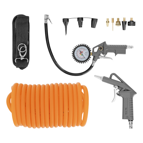 Компрессор воздушный DL1300, 10 бар, 1,3 кВт 180 л/мин 5 л, с набором аксессуаров Denzel по ценам производителя в Екатеринбурге с доставкой по всей России