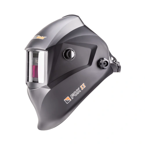 Маска сварщика FOX 2 черная (ф-р АСФ 4/9-13 с внеш. рег.) без коробки по ценам производителя в Екатеринбурге с доставкой по всей России