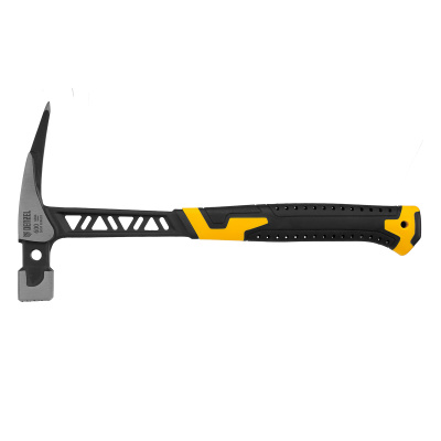 Молоток кровельщика 600 г, цельнокованый, боек с магнитом, двухкомп. обрезин. рук-ка Denzel по ценам производителя в Екатеринбурге с доставкой по всей России