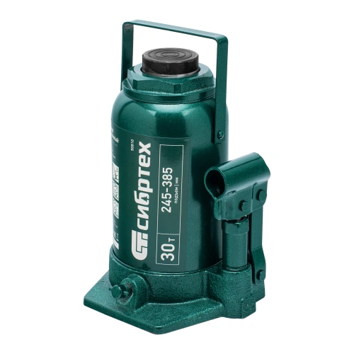 Домкрат гидравлический бутылочный, 30 т, 245-385 мм Сибртех по ценам производителя в Екатеринбурге с доставкой по всей России