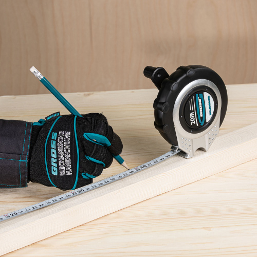 Рулетка геодезическая 20 м х 13 мм, закрытый корпус, металлическая лента, нейлон Gross по ценам производителя в Екатеринбурге с доставкой по всей России