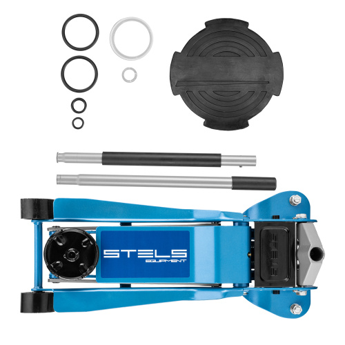 Домкрат гидравлический подкатной, быстрый подъем, 3.5т, Low Profile Quick, 100-565 мм, профессиональный Stels по ценам производителя в Екатеринбурге с доставкой по всей России