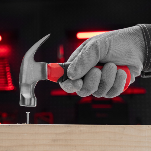 Молоток-гвоздодер мини, боек с магнитом, фибергласовая двухкомпонентная рукоятка, 250 г Matrix по ценам производителя в Екатеринбурге с доставкой по всей России