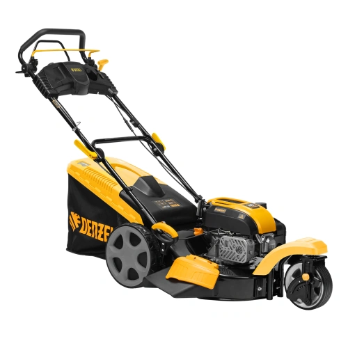Бензиновая газонокосилка GLT-460SP-T, Trike 149 см3, 46 см, привод, панель, 60л Denzel по ценам производителя в Екатеринбурге с доставкой по всей России