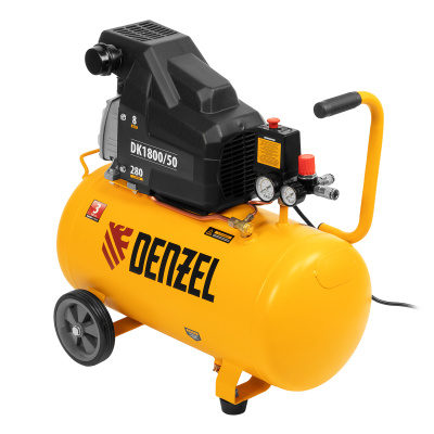 Компрессор воздушный DK1800/50, Х-PRO 1.8 кВт, 280л/мин, 50л Denzel по ценам производителя в Екатеринбурге с доставкой по всей России