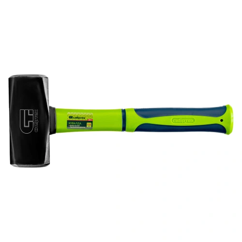 Кувалда, 1500 г, фибергласовая обрезиненная рукоятка Сибртех по ценам производителя в Екатеринбурге с доставкой по всей России
