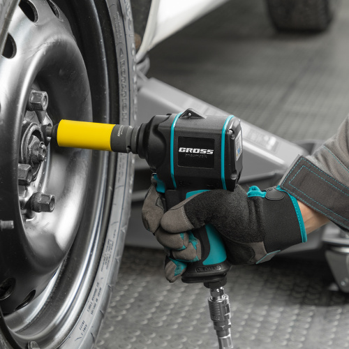 Гайковерт пневматический ударный G985K2, 1/2, 610Нм 9000 об/мин, с набором 17 предметов Gross по ценам производителя в Екатеринбурге с доставкой по всей России