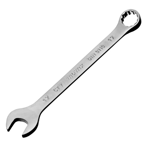 Ключ комбинированный, 17 мм, CrV, матовый хром Matrix по ценам производителя в Екатеринбурге с доставкой по всей России