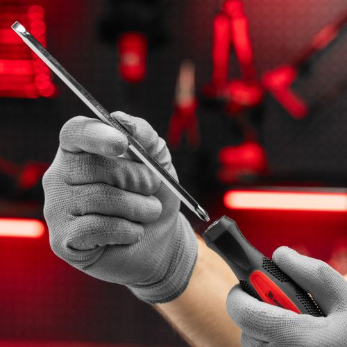 Отвертка комбинированная SL6/PH2 мм, CrV, антискользящая двухкомпонентная рукоятка Matrix по ценам производителя в Екатеринбурге с доставкой по всей России