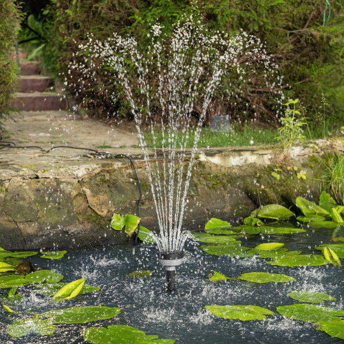 Насос фонтанный FNP90-39, 92 Вт, подъем 3,9 м, 3200 л/ч, колокольчик/каскад/гейзер Denzel по ценам производителя в Екатеринбурге с доставкой по всей России