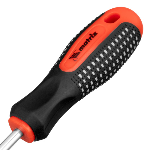 Отвертка Fusion, SL6 х 200 мм, CrV, трехкомпонентная рукоятка "Anti slip" Matrix по ценам производителя в Екатеринбурге с доставкой по всей России