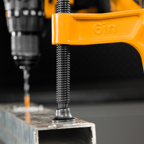 Струбцина G-образная, усиленная, 150 мм Denzel по ценам производителя в Екатеринбурге с доставкой по всей России